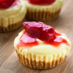 mini cheesecake cupcakes from The Jewish Kitchen