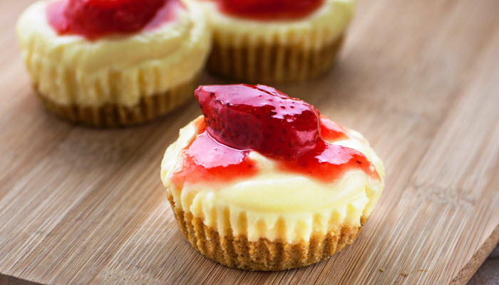 Mini Cheesecake Cupcakes