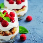 Greek yogurt parfait from The Jewish Kitchen