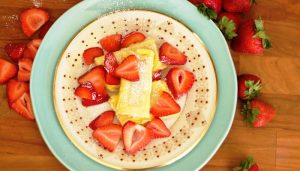 mom's baked blintzes from The Jewish Kitchen