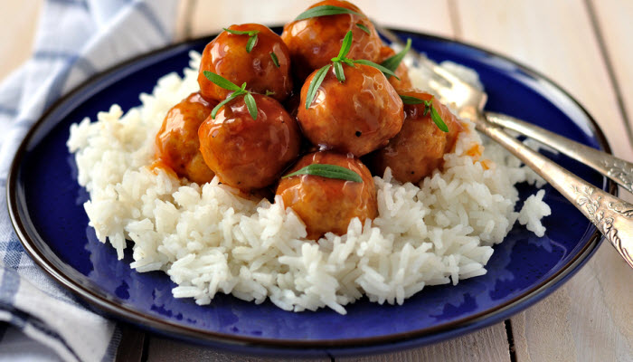 Grandma’s Sweet & Sour Meatballs