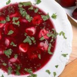 old-fashioned hearty borscht from The Jewish Kitchen