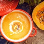 butternut squash soup from The Jewish Kitchen
