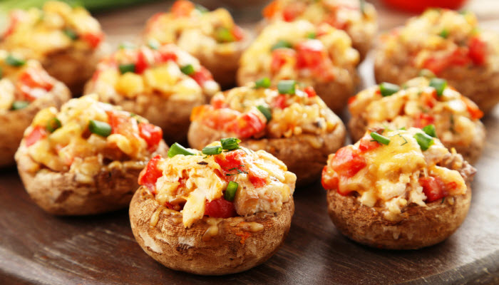 Classic Stuffed Mushrooms