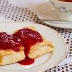 cheese blintzes from The Jewish Kitchen
