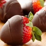 chocolate covered strawberries from The Jewish Kitchen