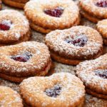 aunt alice's linzer cookies from The Jewish Kitchen