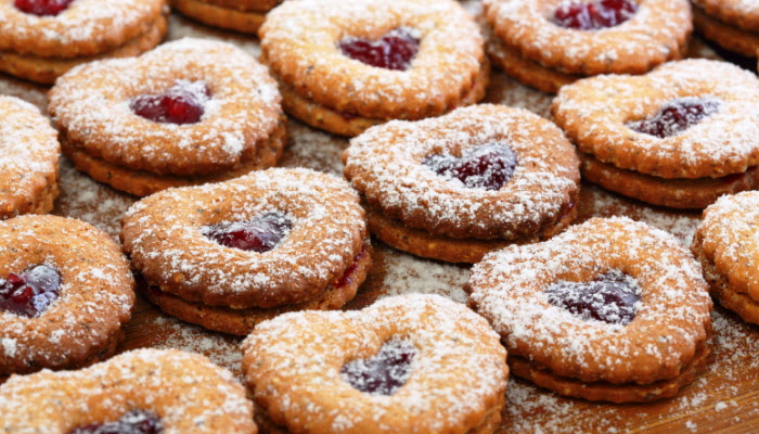 Aunt Alice’s Linzer Cookies