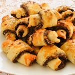 chocolate chip and cherry rugelach from The jewish Kitchen