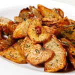 german pan fried potatoes from The Jewish Kitchen