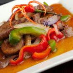 pepper steak from The Jewish Kitchen