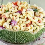 classic macaroni salad from The Jewish Kitchen