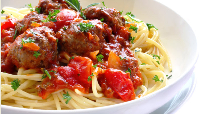 Spaghetti and Meatballs