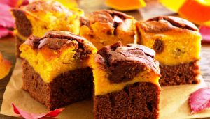 pumpkin brownies 2