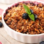 fruit crisp from The Jewish Kitchen