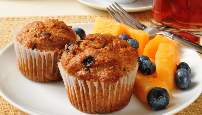 Bran Muffins with Raisins