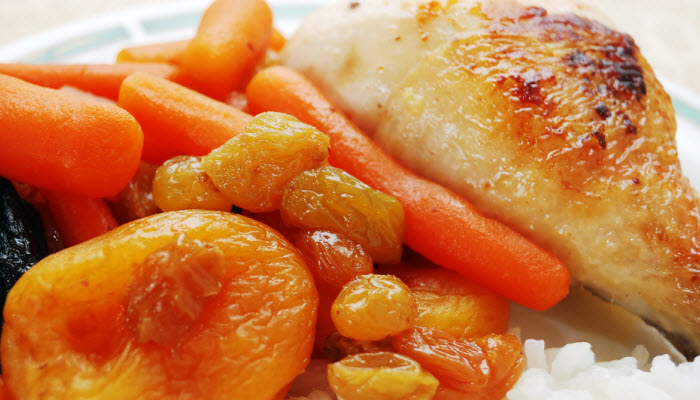 Apricot Roasted Chicken