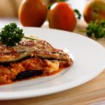 Kosher eggplant parmesan from the Jewish Kitchen