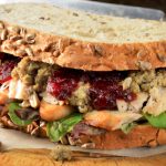 leftover Thanksgiving sandwich from The Jewish Kitchen