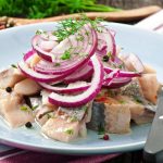 chopped pickled herring from The Jewish Kitchen