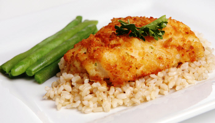 Fish with Potato Crust