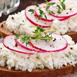 cottage cheese sour cream and vegetable salad from The Jewish Kitchen