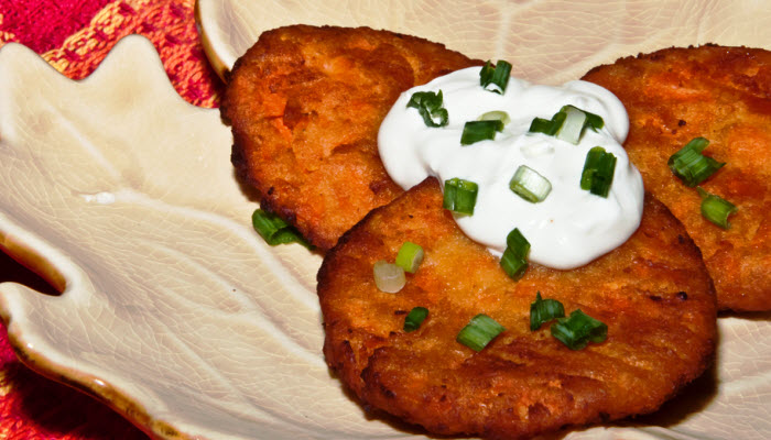 Perfect Sweet Potato Latkes