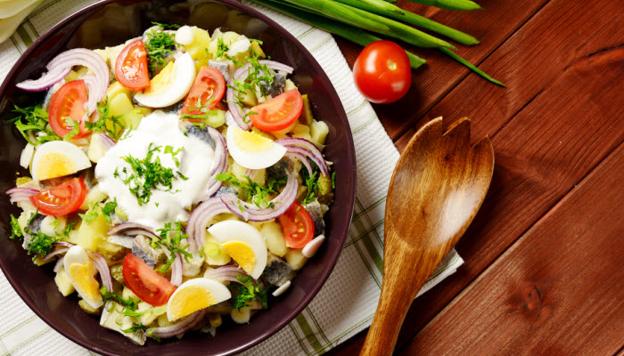 Tomato Herring Salad