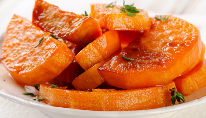 Glazed Sweet Potatoes – Healthy Option