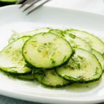 marinated cucumber salad from The Jewish Kitchen
