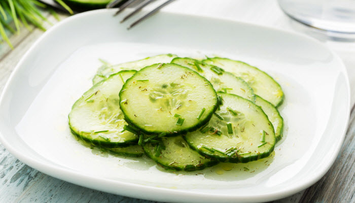 Marinated Cucumber Salad – Healthy Option