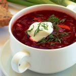 borscht from The Jewish Kitchen