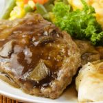 meatloaf with mushroom gravy from The Jewish Kitchen
