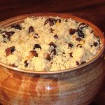 moroccan fig, pine nut, and black bean couscous from The Jewish Kitchen