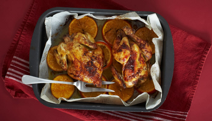 Pomegranate Glazed Chicken