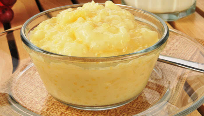 Diner Style Tapioca Pudding