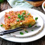 crispy potato kugel from The Jewish Kitchen