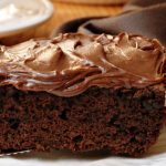 Nana's chocolate cake with fudge frosting from The Jewish Kitchen