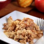 apple crisp from The Jewish Kitchen