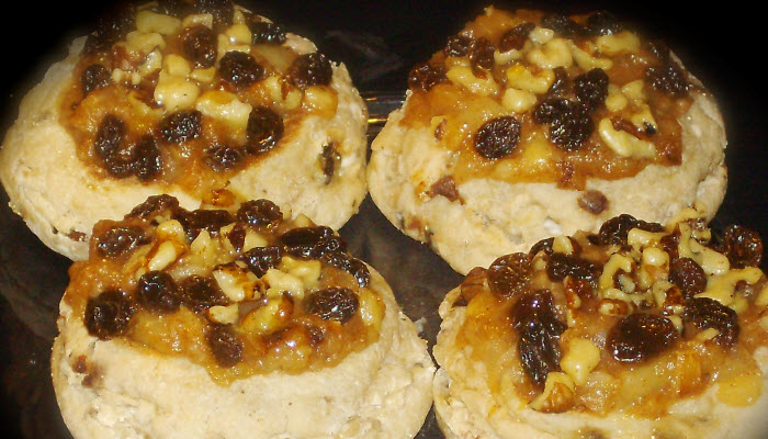 Apple Raisin and Walnut Danish – Healthy Option