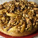 apple walnut cake from The Jewish Kitchen