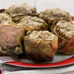 stuffed artichokes from the Jewish Kitchen