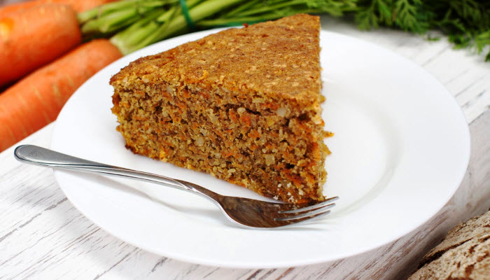 Fresh Carrot Cake – Healthy Option