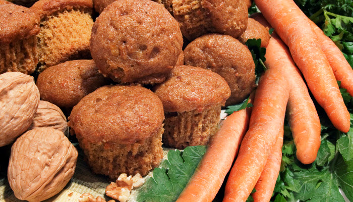 Carrot Muffins – Healthy Options