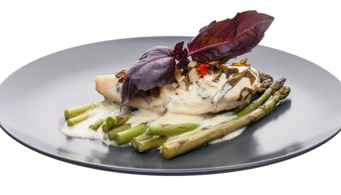 Creamy Chicken with Asparagus