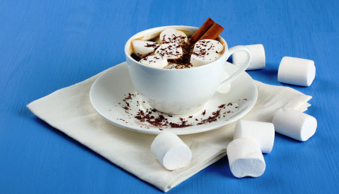 Homemade Hot Cocoa with Marshmallows