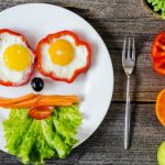 funny face eggs from The Jewish Kitchen