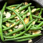 green beans almondine from The Jewish Kitchen