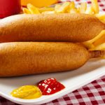 homemade kosher corn dogs from The Jewish Kitchen