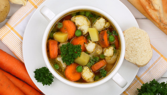 Light Vegetable Soup – Healthy Option